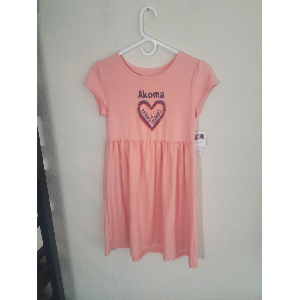 TARGET Black History Month girls Graphic Dress Size large 10/12. Bin 32